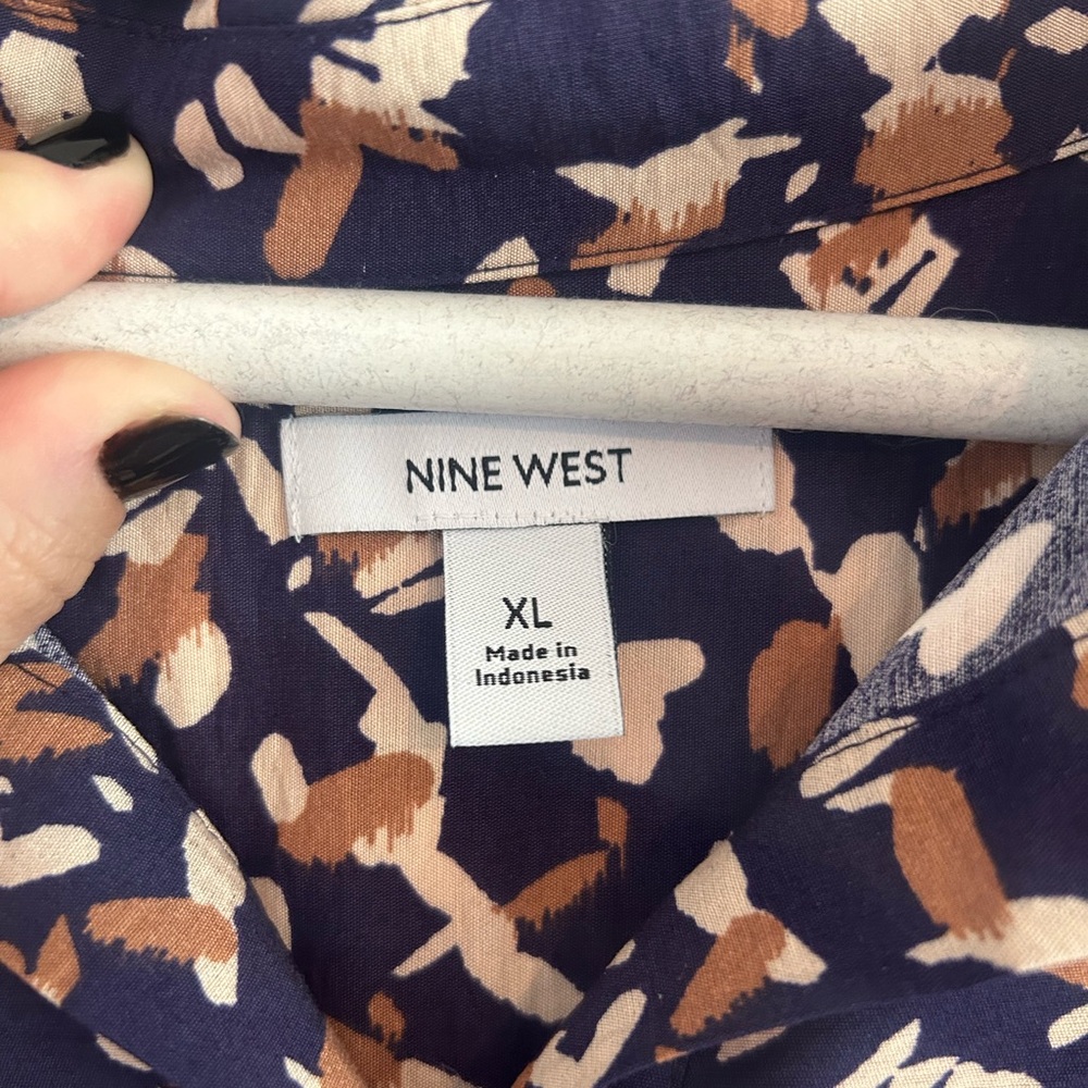 Nine West Midi Shirt Dress size XL - Picture 8 of 10